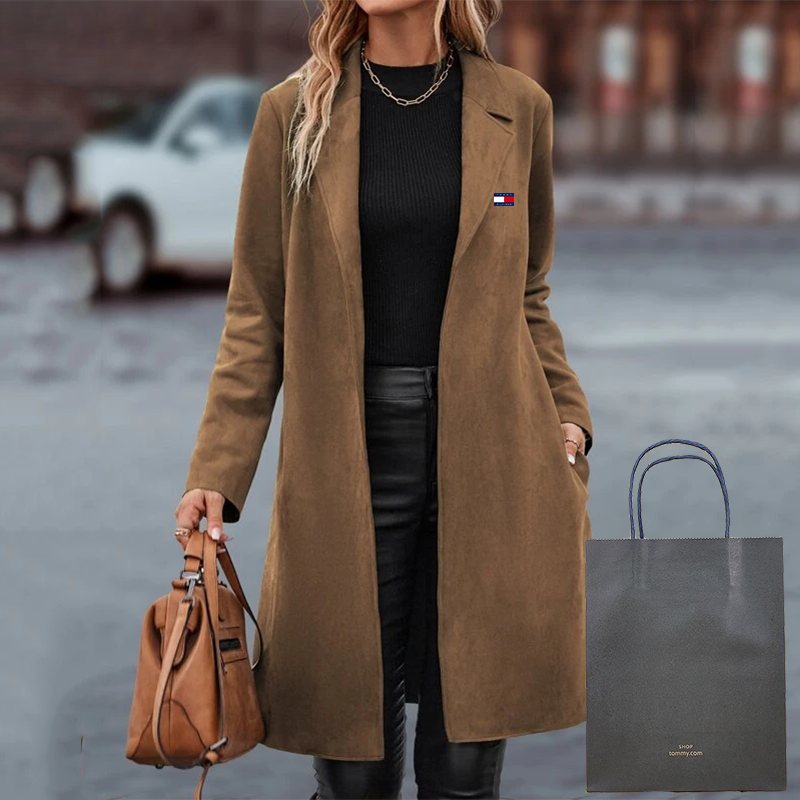 Lange Dames Casual Jas