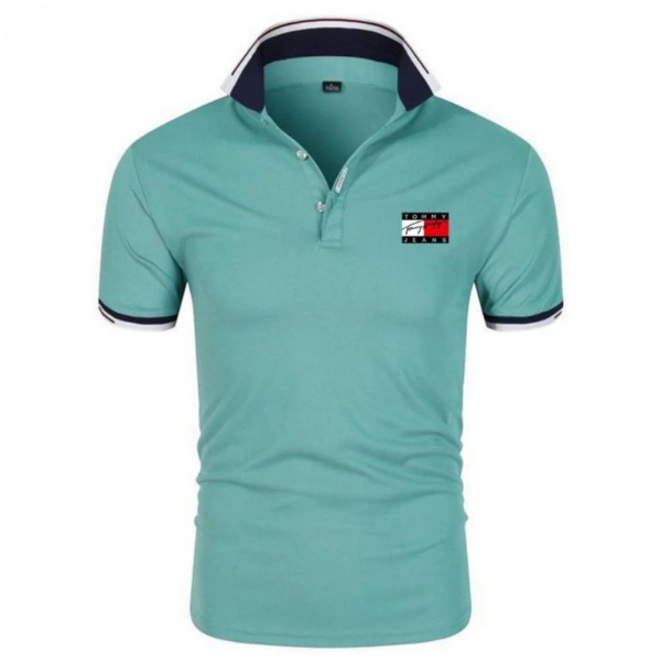 Heren Poloshirt met een Trendy Uitstraling