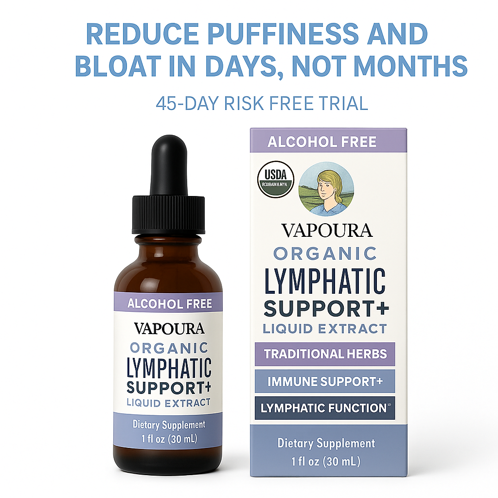VAPOURA™ Organic Lymphatic Support Herbal Blend