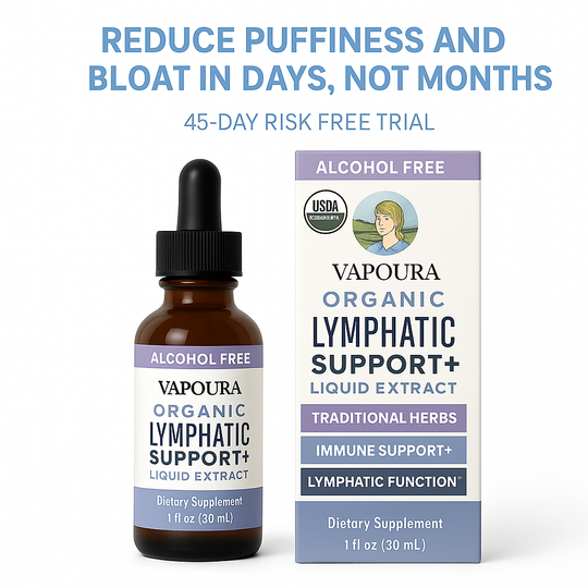 VAPOURA™ Organic Lymphatic Support Herbal Blend