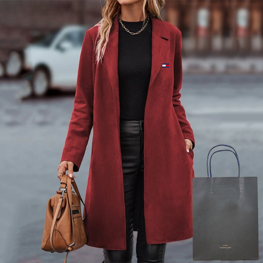 Lange Dames Casual Jas