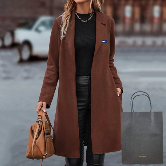 Lange Dames Casual Jas