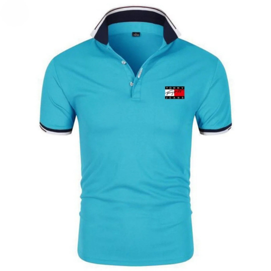 Heren Poloshirt met een Trendy Uitstraling