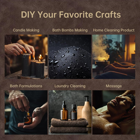 PACK OF 6 Christmas Essential Oil Set