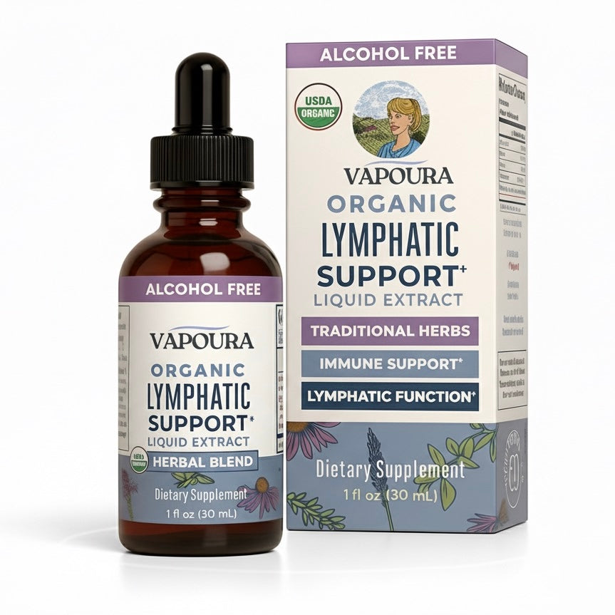 VAPOURA™ Organic Lymphatic Support Herbal Blend