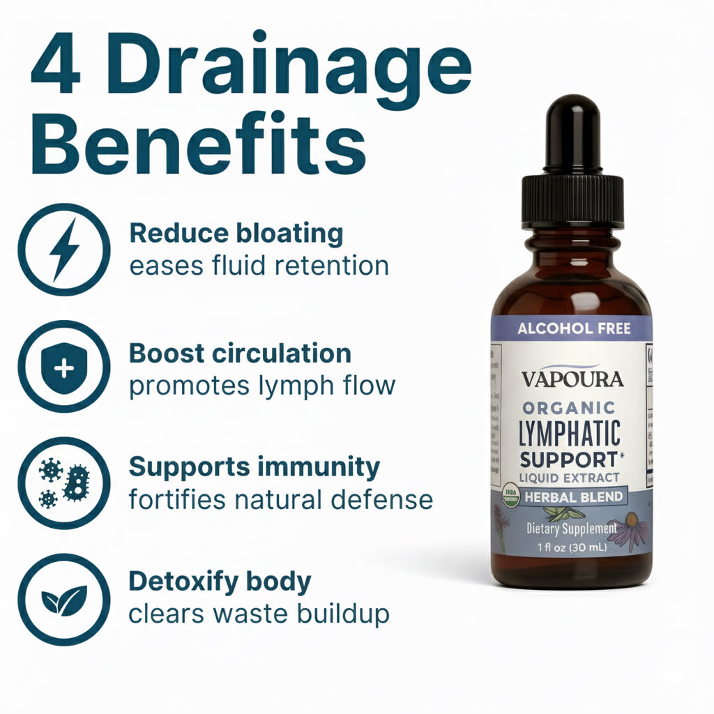 VAPOURA™ Organic Lymphatic Support Herbal Blend